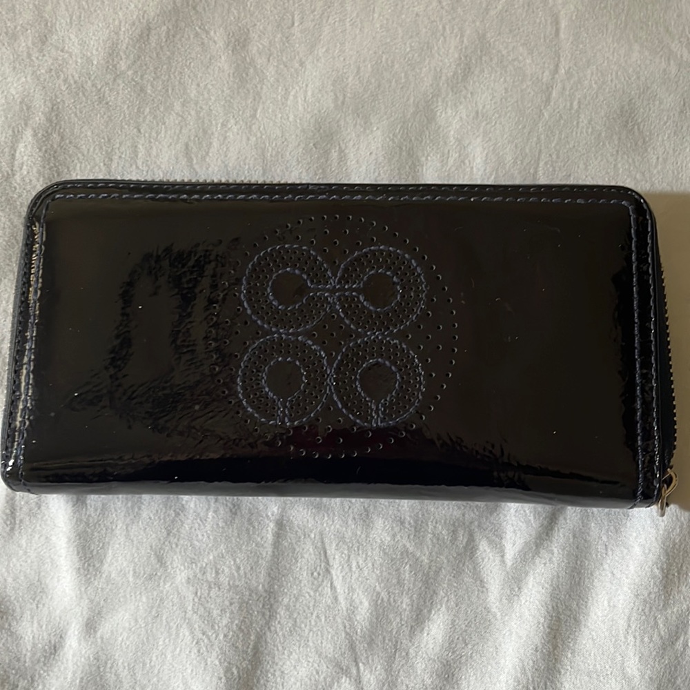 Rate verni surface coach leather wallet~